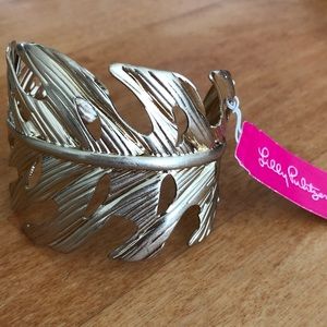 Lilly Pulitzer Gold Leaf Bracelet